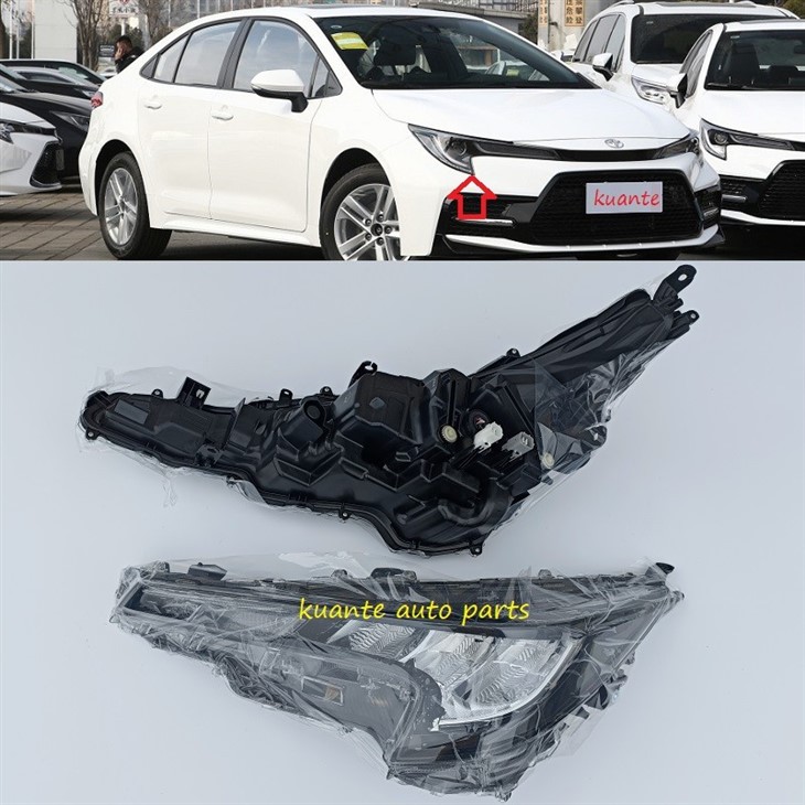 Toyota Corolla head lamp