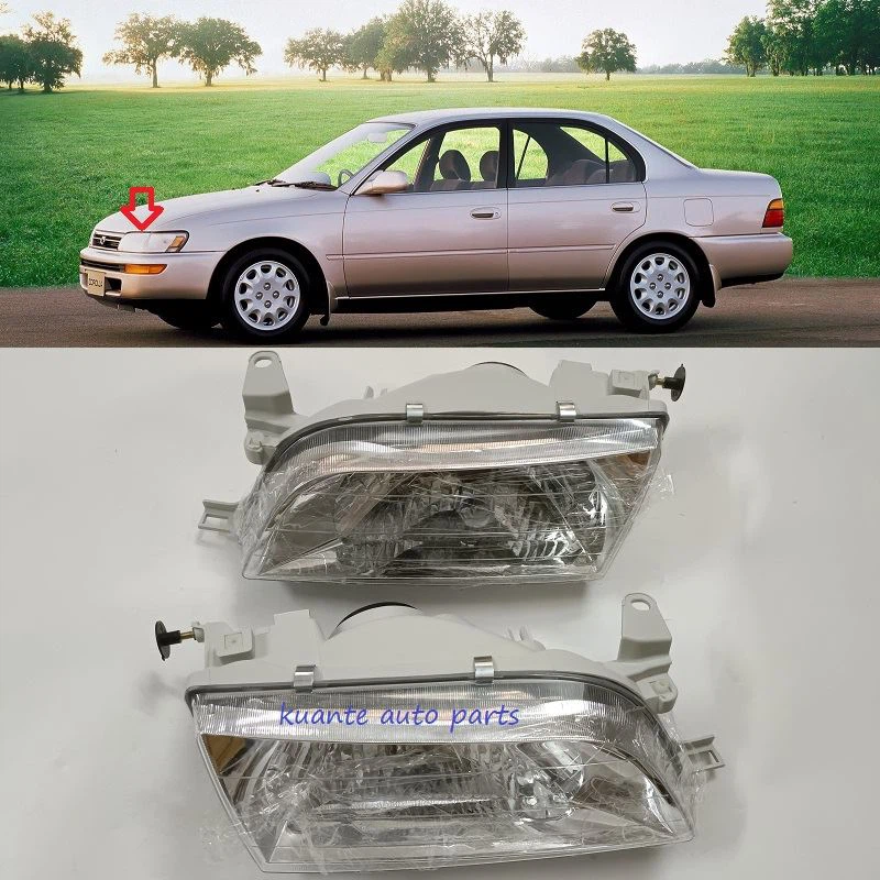 Auton ajovalo Toyota Corolla 1999 AE101 AE100 212-1193 81130-13160 81170-13160